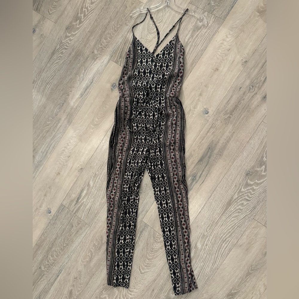 Free People Printed Jumpsuit - brand new!